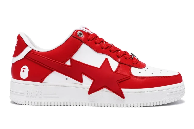 Bape sta low Red - Image 5