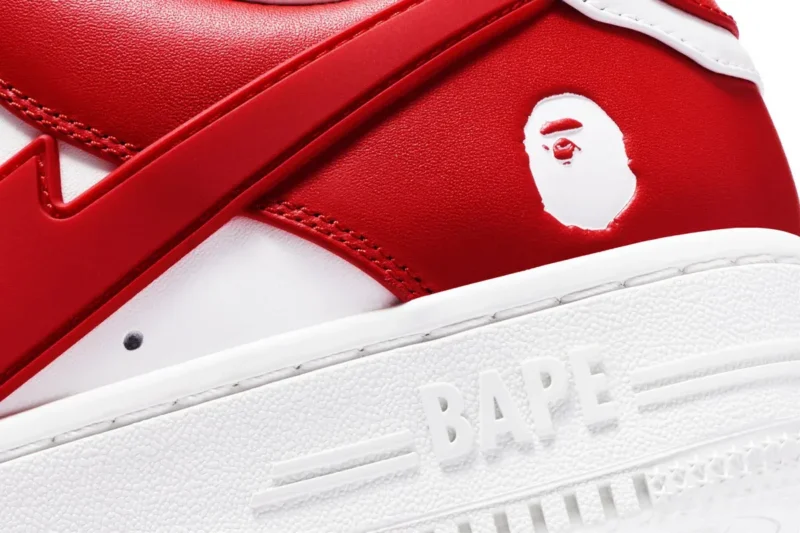 Bape sta low Red - Image 7