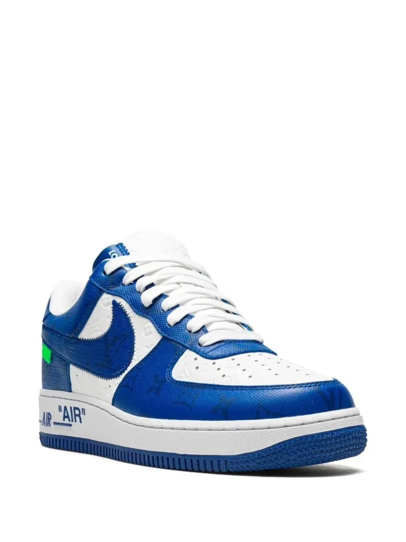 Nike x Louis Vuitton Air Force 1 Low "Virgil Abloh - White/Blue" sneakers - Image 3