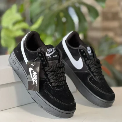 Nike Airforce Suede - Black and White