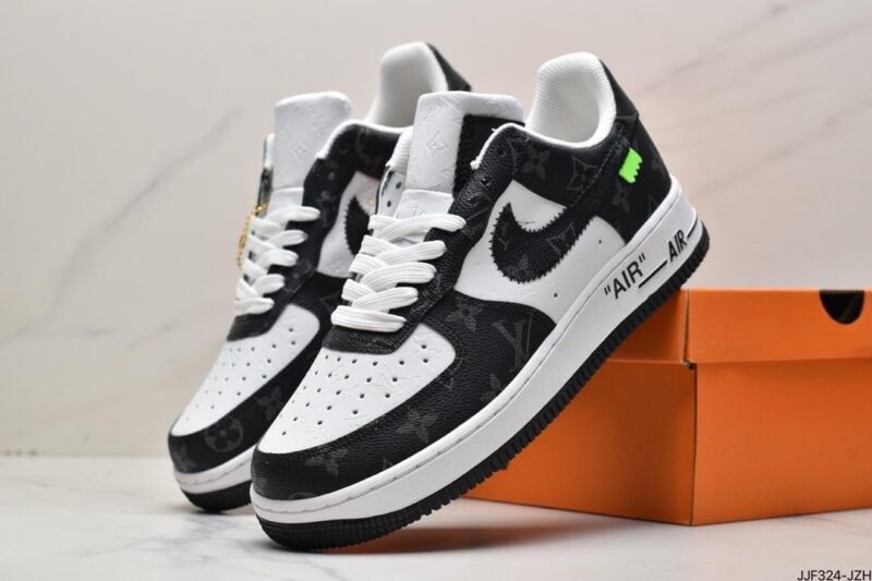 Nike x Louis Vuitton Air Force 1 Low "Virgil Abloh - White/Black" sneakers