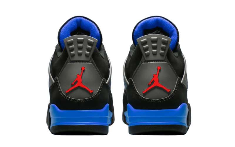 Air Jordan 4 Black Deep Royal Blue - Image 5