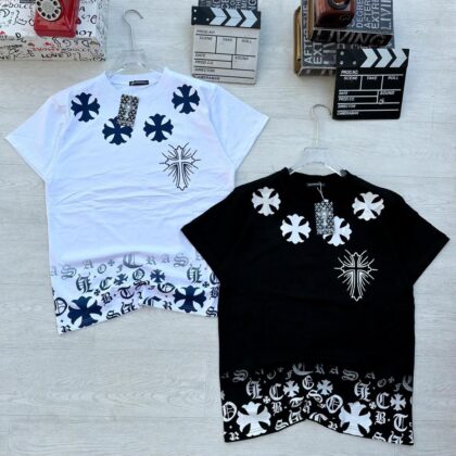 Chrome Hearts Graphics Black Tshirt