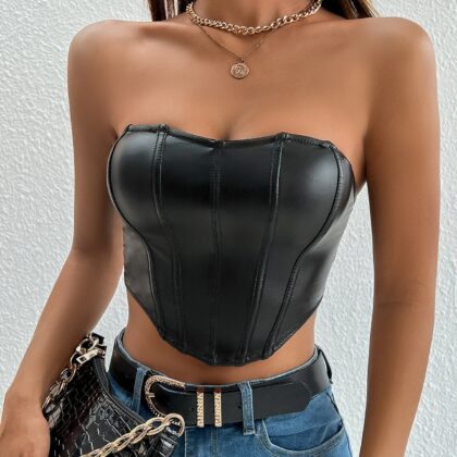 Hem Tube Women Crop Top